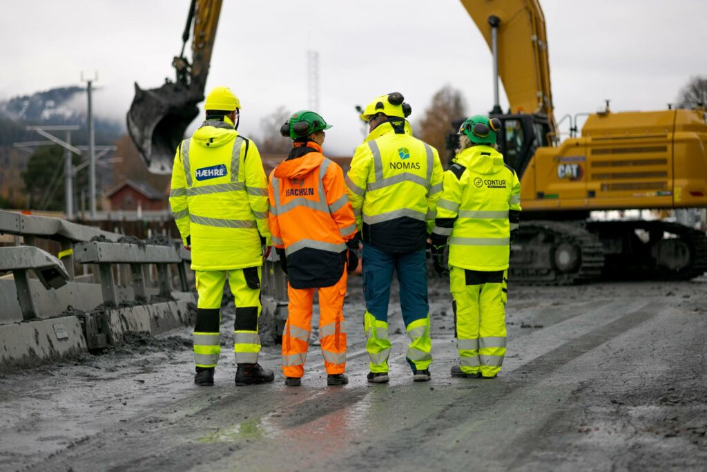 Representanter fra Infra Group-selskapene Hæhre, Isachsen, NOMAS og Contur.