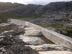 Foto Sandvatn demning